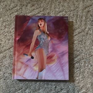 Taylor Swift Glittery Silver and Pink Kids Book
